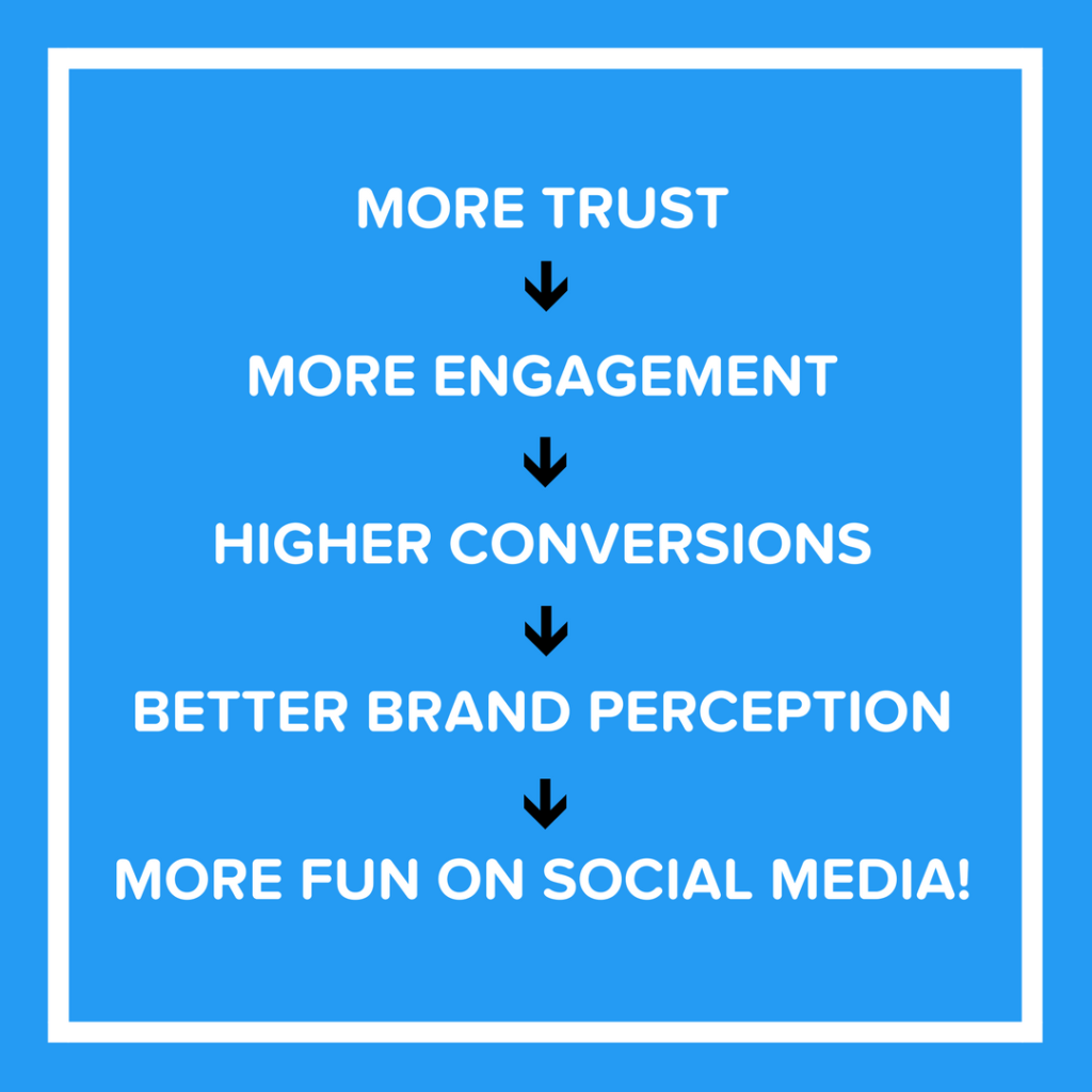 Build trust on social media