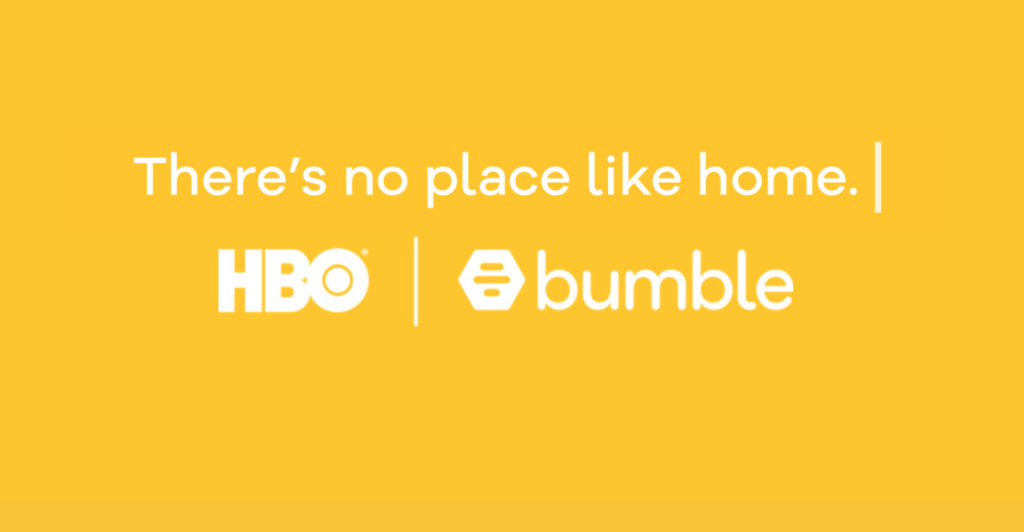 Bumble and HBO co-marketing campaign