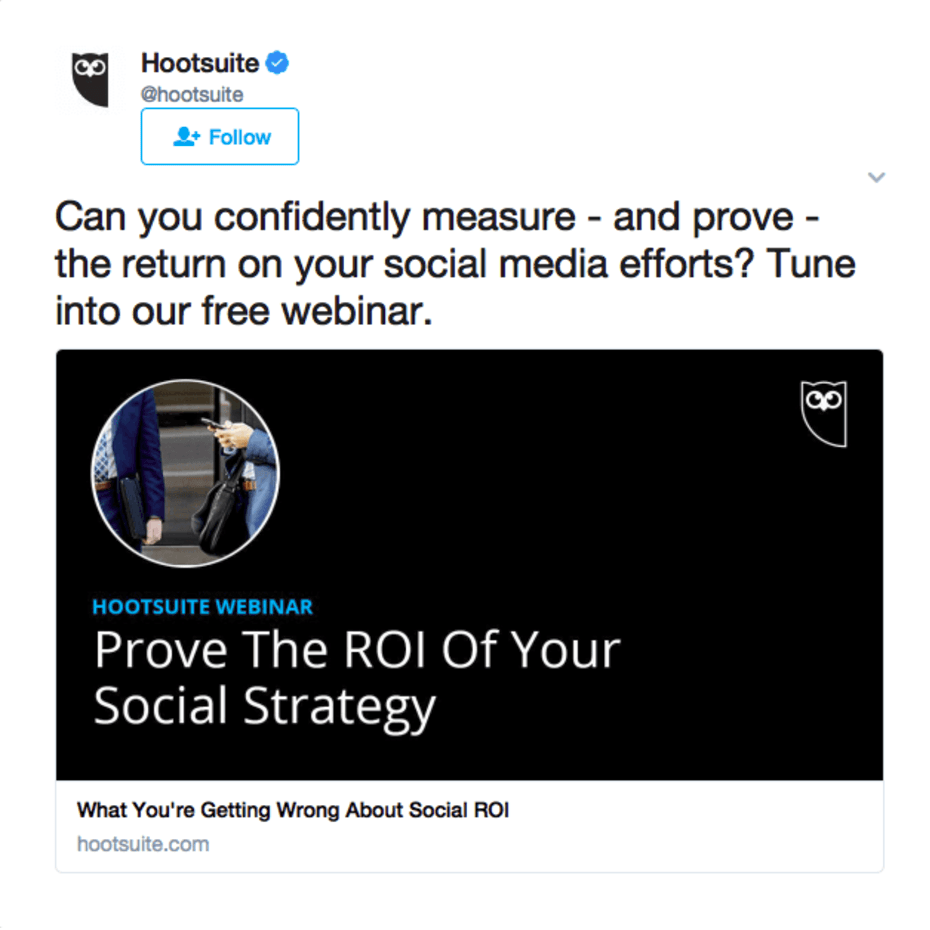 Hootsuite webinar 