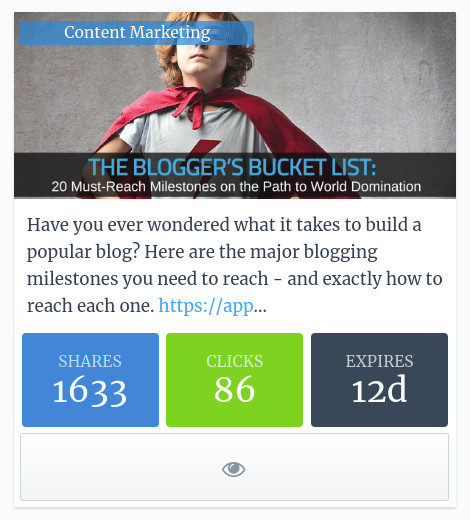 Smart Blogger's Quuu Promote results are helping them overcome ad blindness