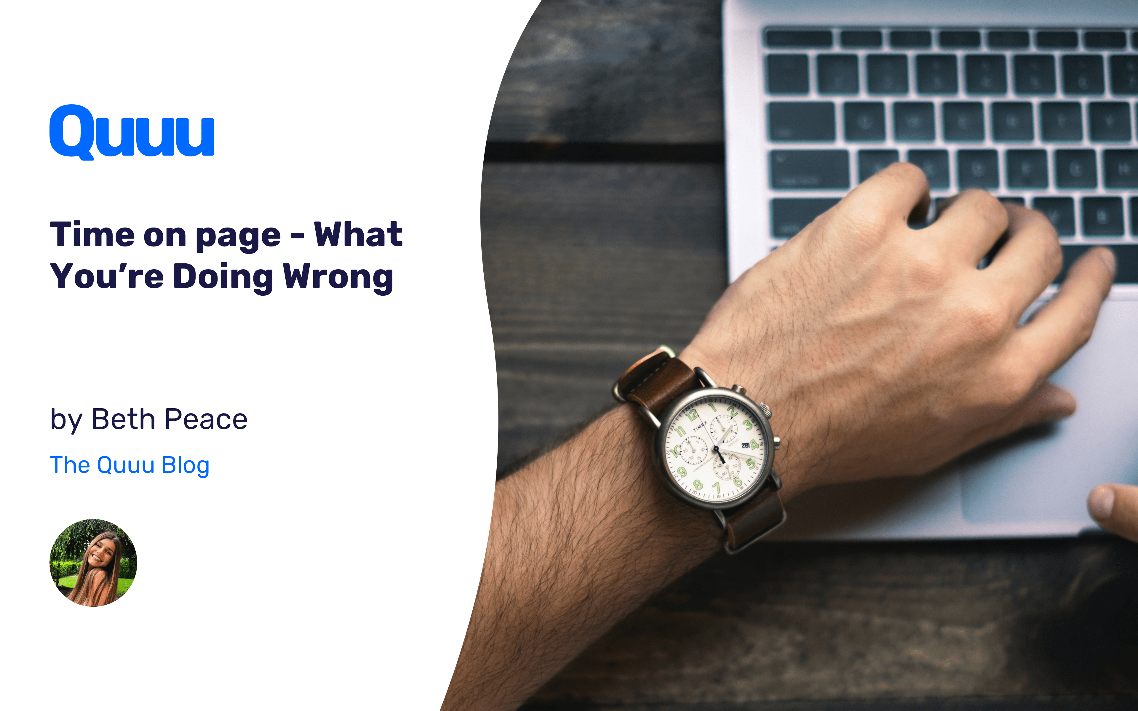 Time on page What You’re Doing Wrong Quuu Blog