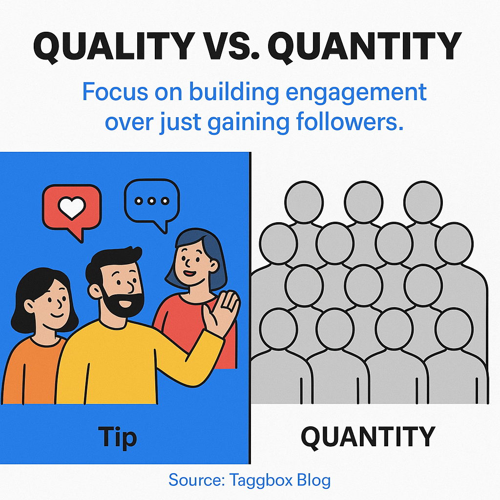 Influencer genuinely engaging with their community, showing authentic interaction and relationship building