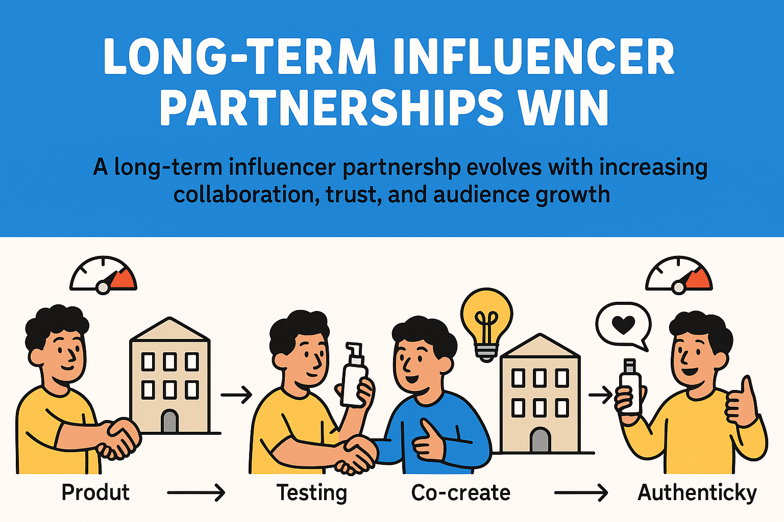 Long-term partnerships allow influencers to genuinely experience your products or services over time, creating more credible recommendations