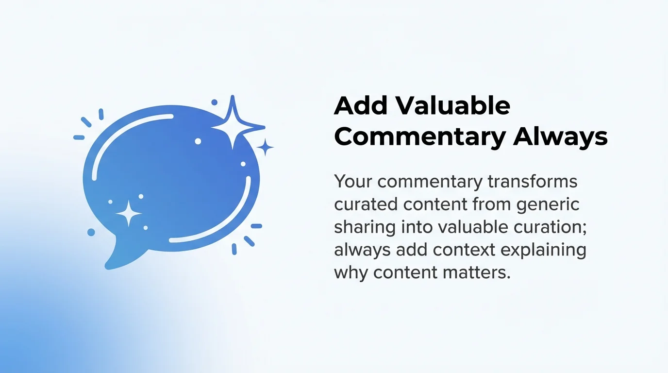 Add Valuable Commentary Always