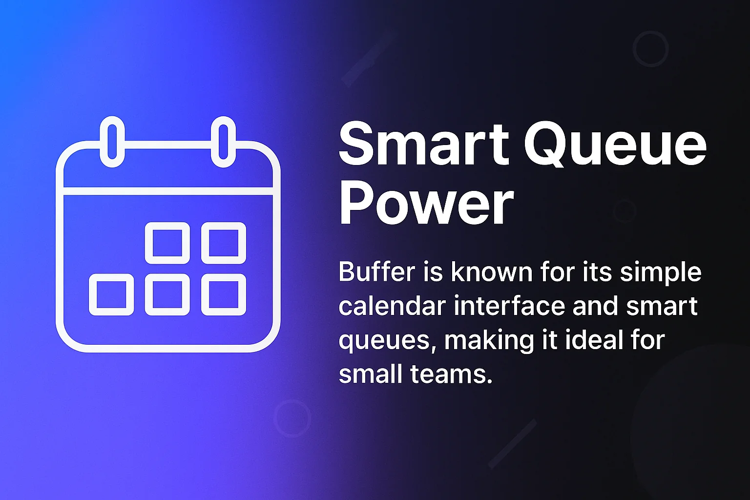 Smart Queue Power