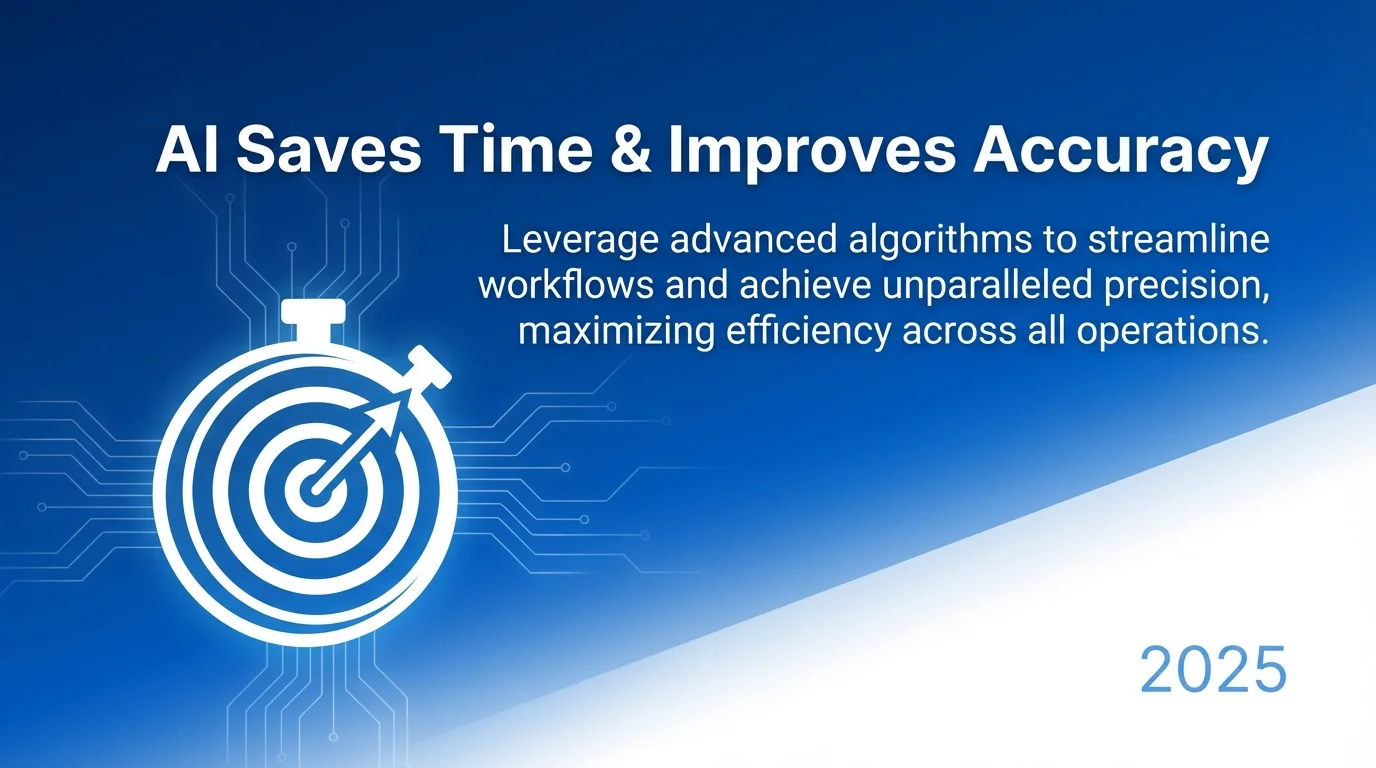 AI Saves Time & Improves Accuracy