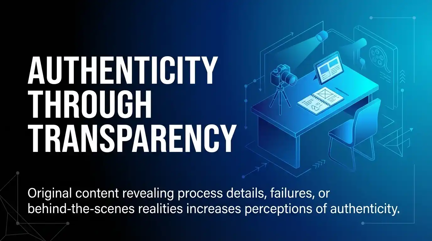 Authenticity Through Transparency