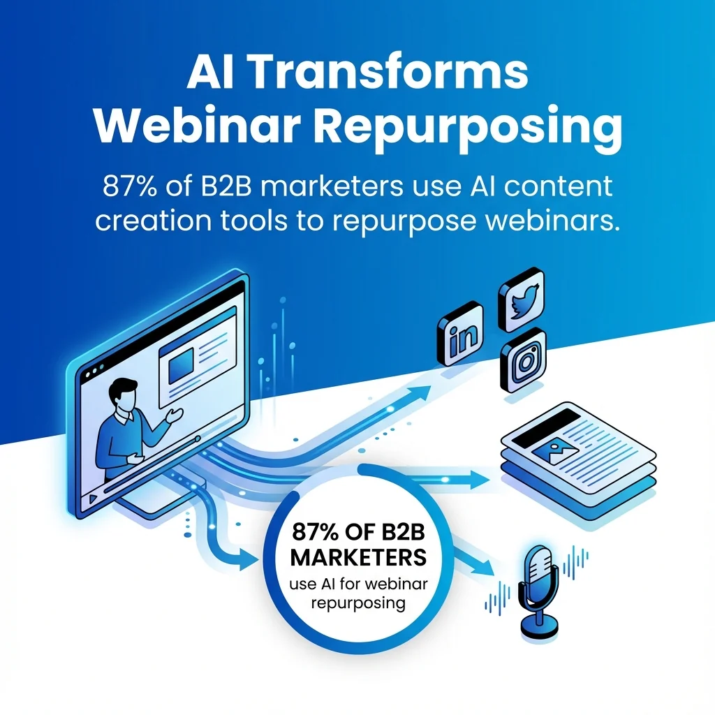 AI Transforms Webinar Repurposing