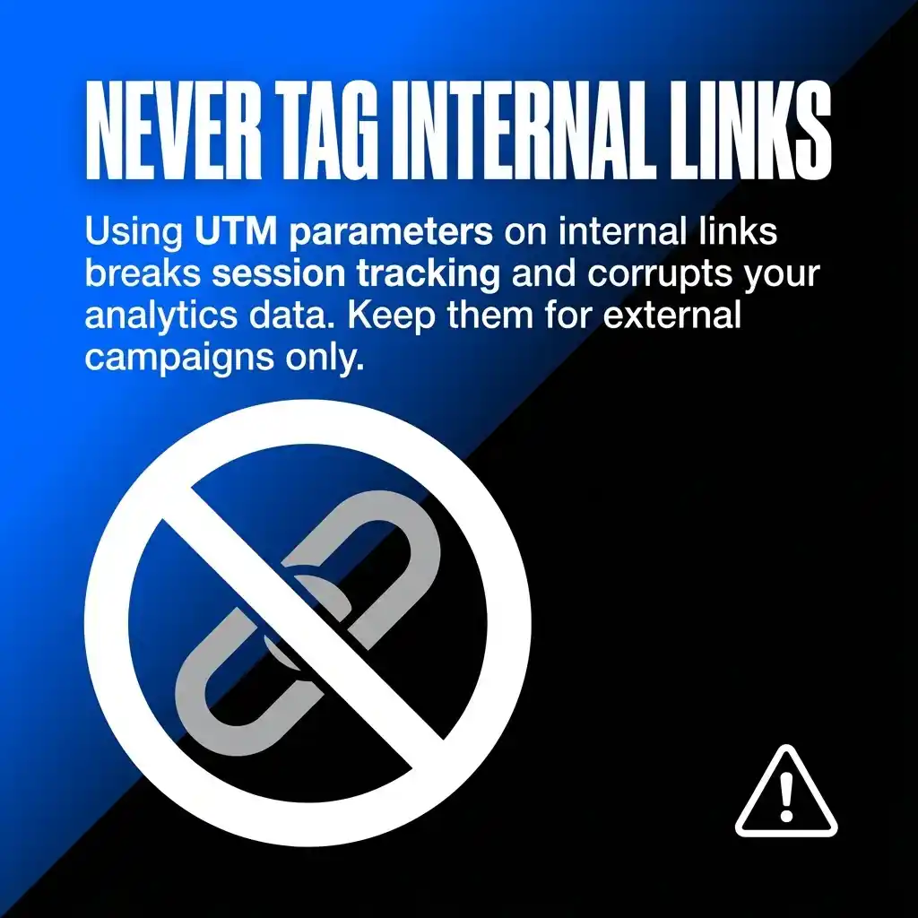 Never Tag Internal Links