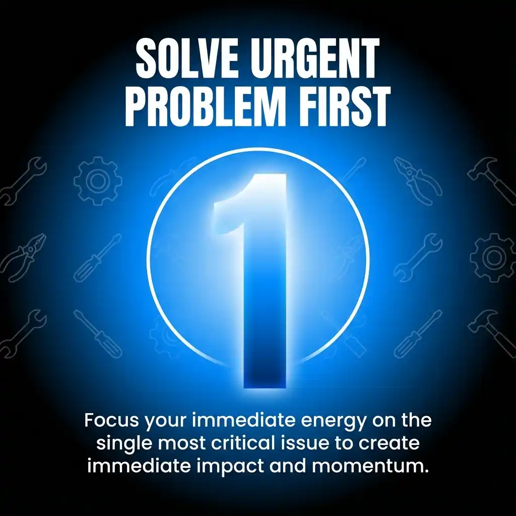 Solve Urgent Problem First