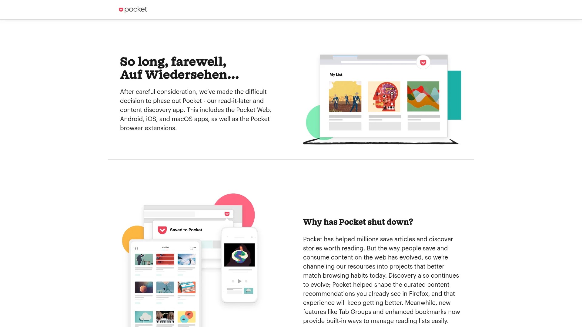 Screenshot of https://getpocket.com