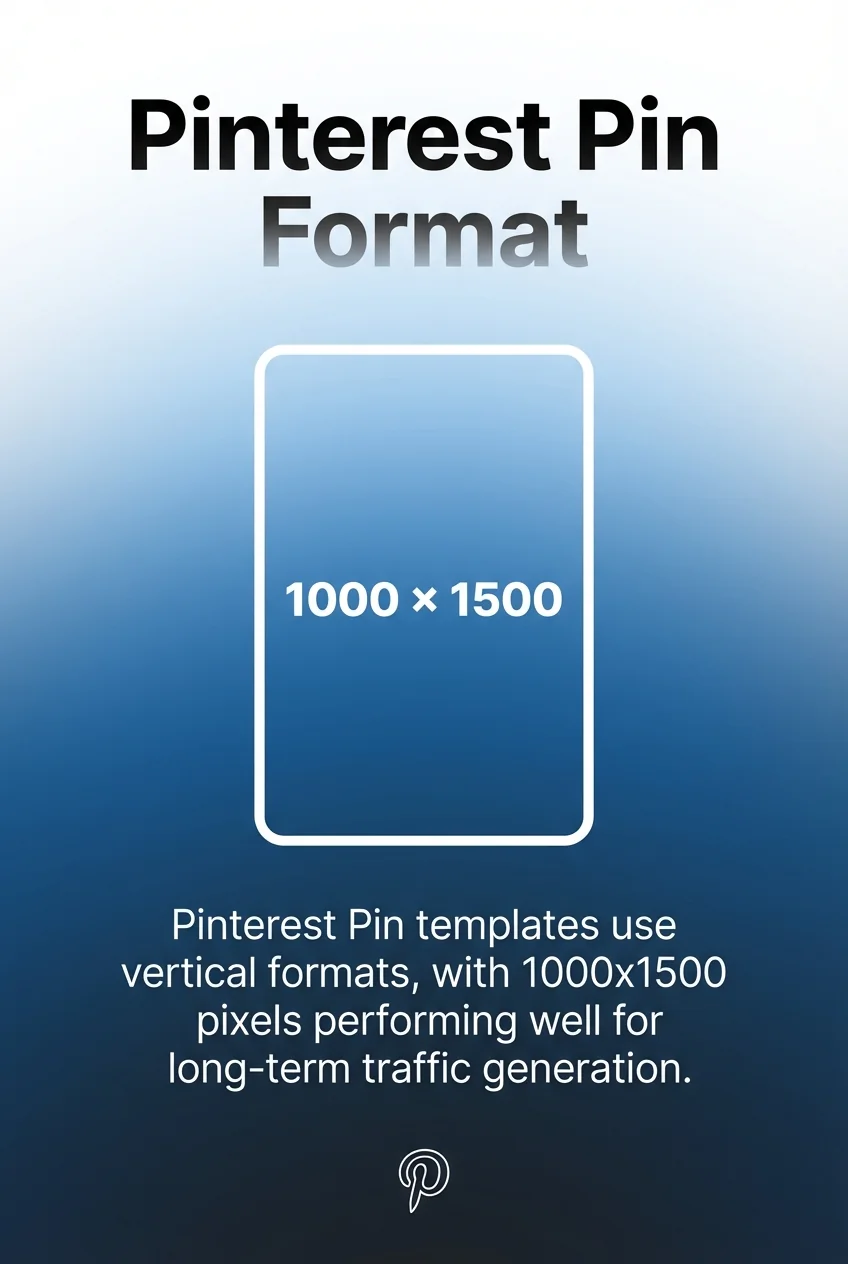 Pinterest Pin Format