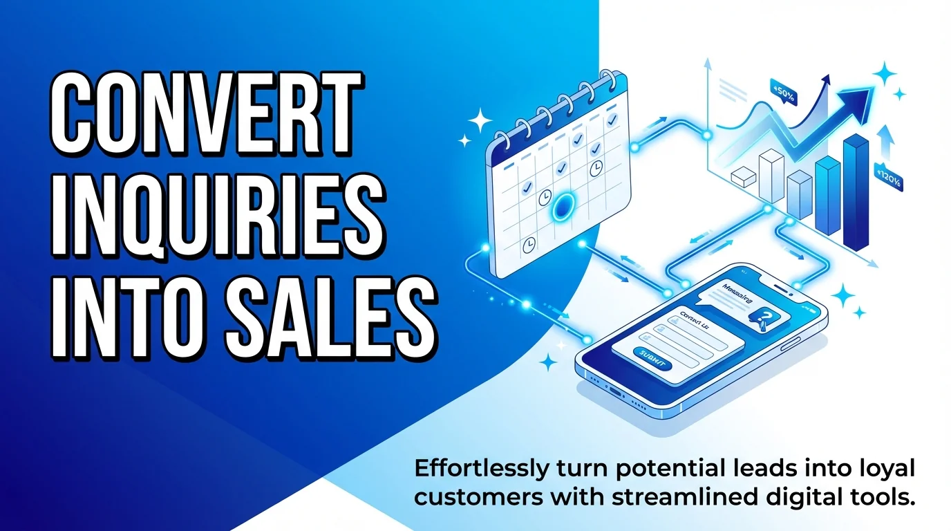 Convert Inquiries Into Sales