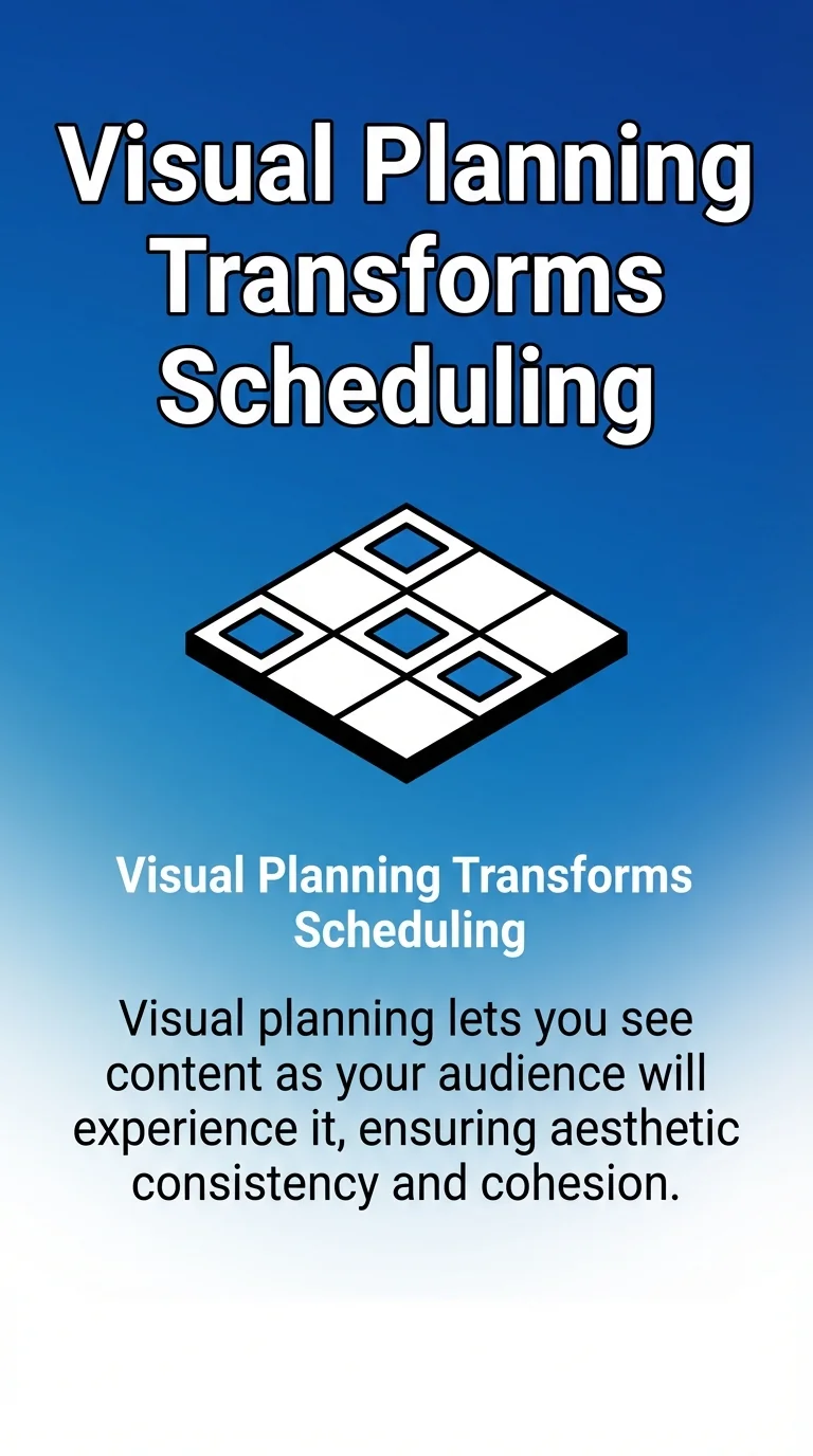 Visual Planning Transforms Scheduling