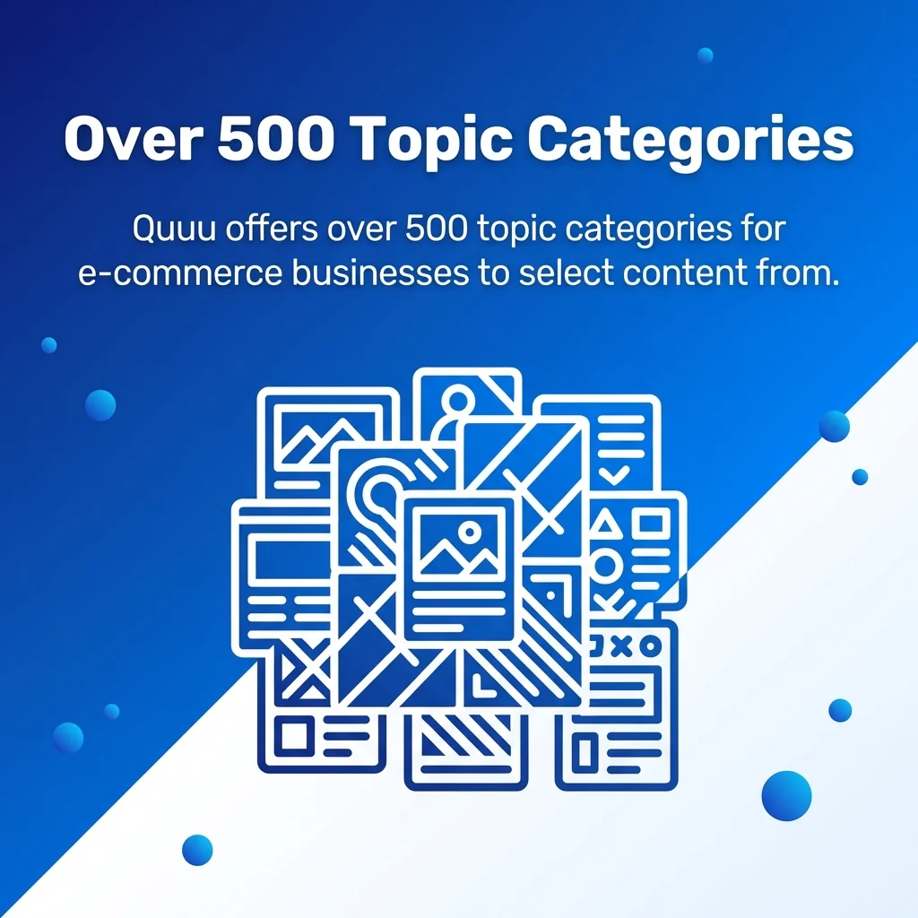 Over 500 Topic Categories