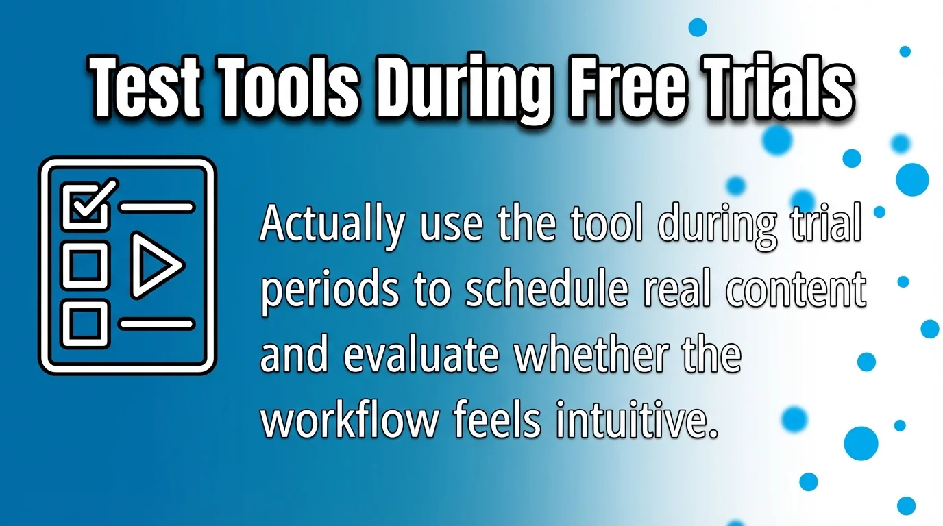 Test Tools During Free Trials