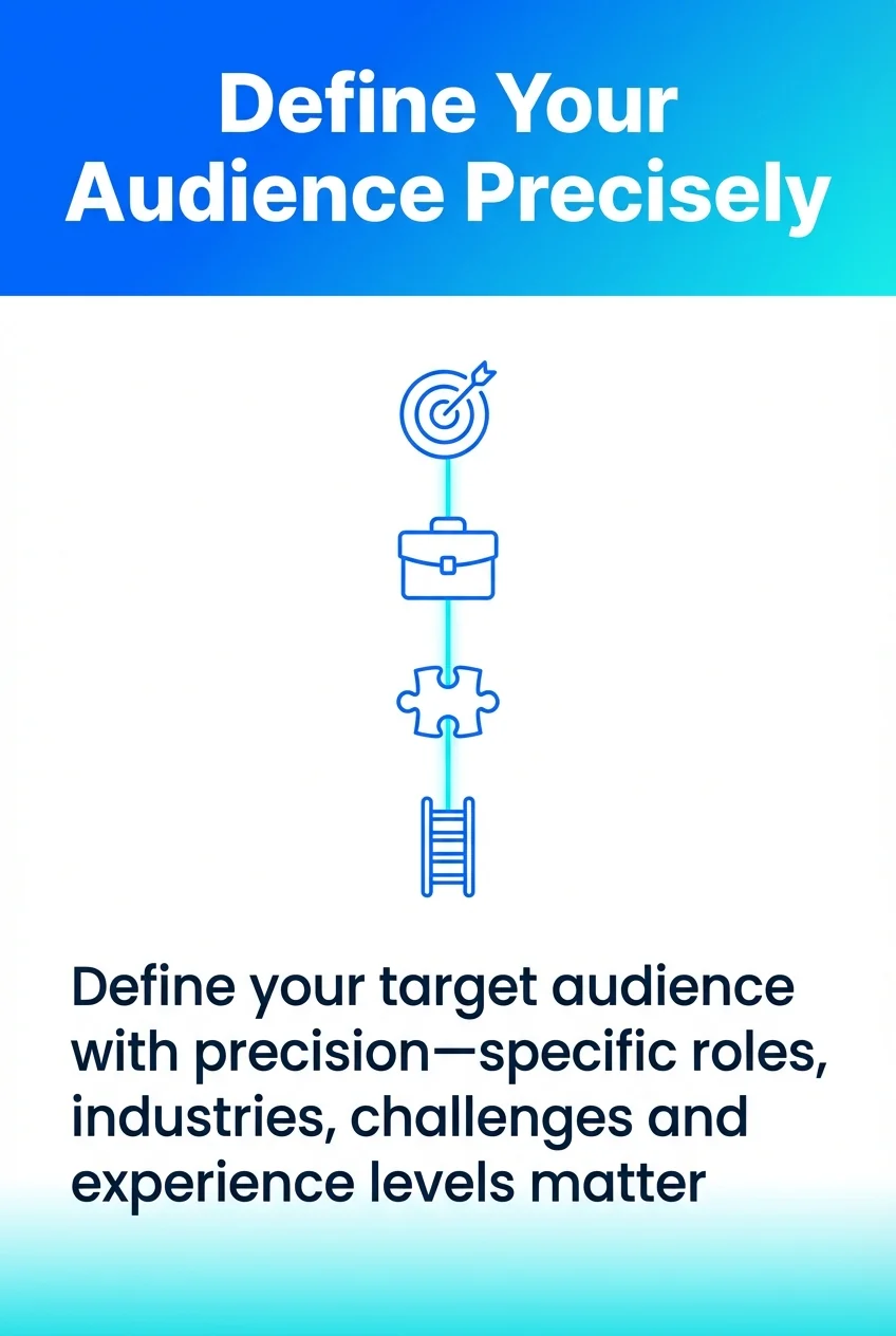 Define Your Audience Precisely