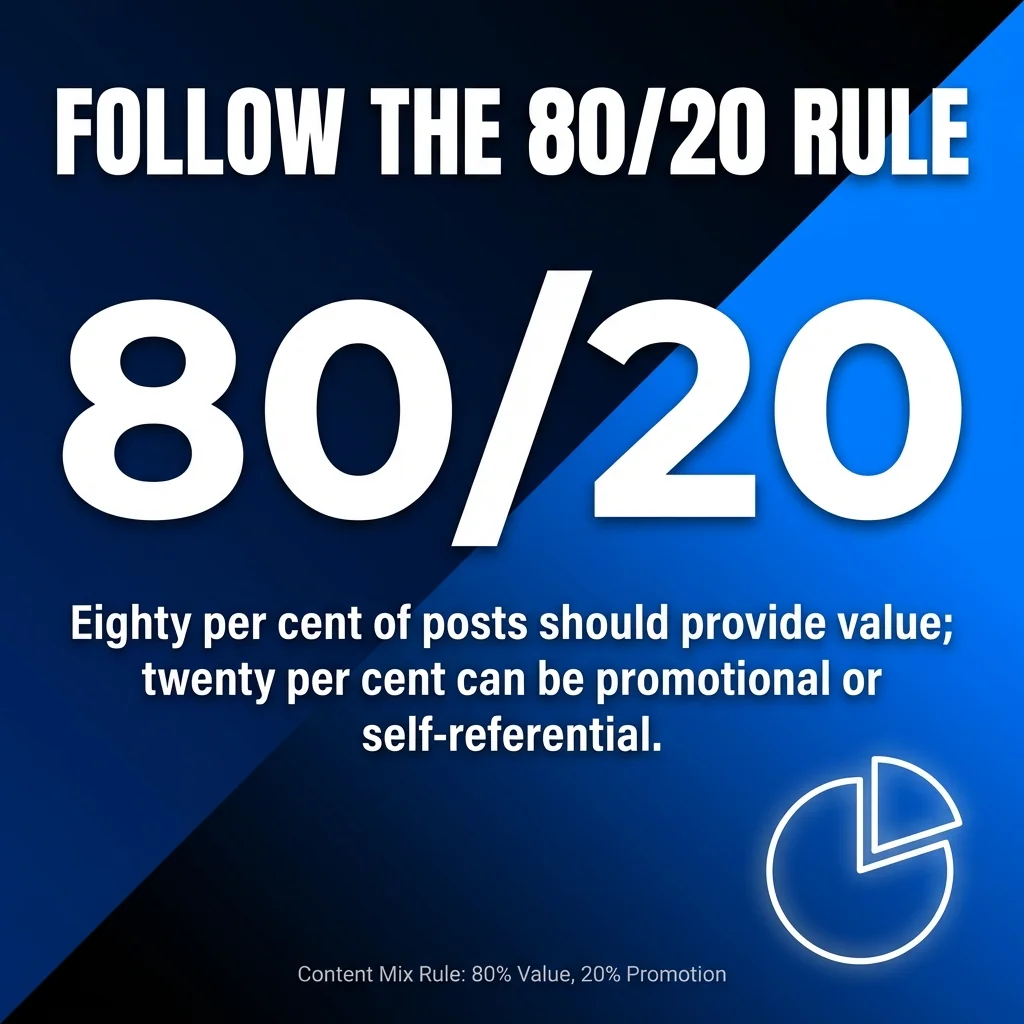 Follow the 80/20 Rule