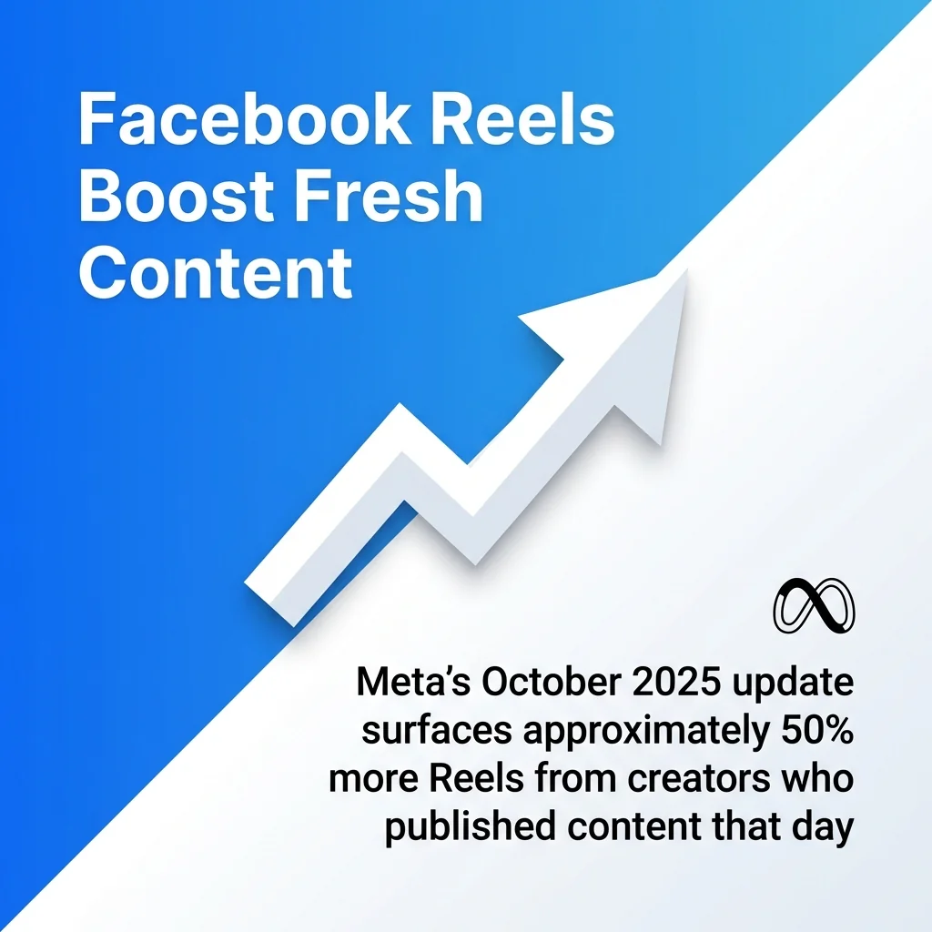 Facebook Reels Boost Fresh Content