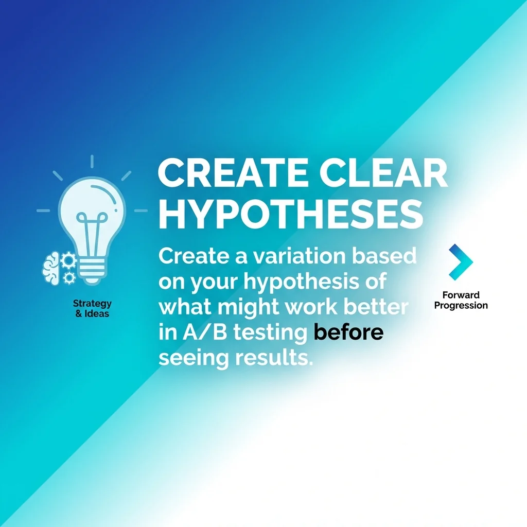 Create Clear Hypotheses