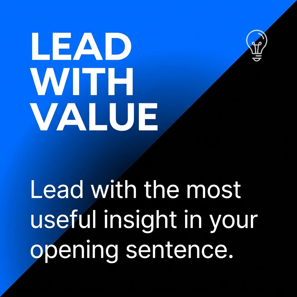 Lead With Value