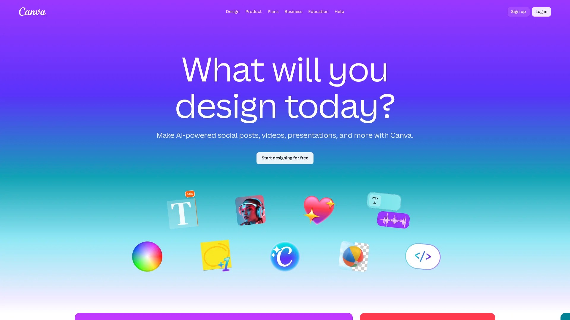 Screenshot of https://www.canva.com