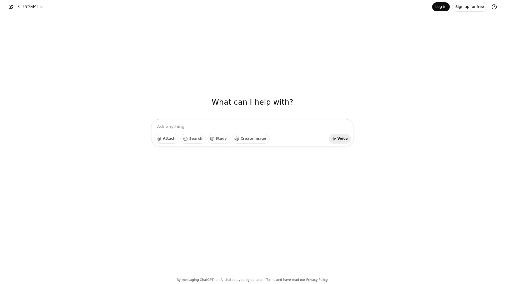 Screenshot of https://chatgpt.com