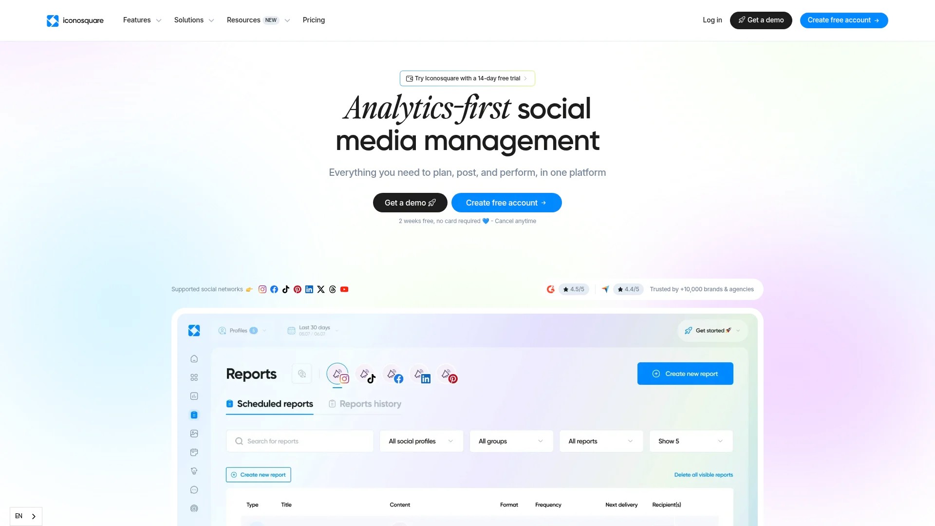Screenshot of https://www.iconosquare.com