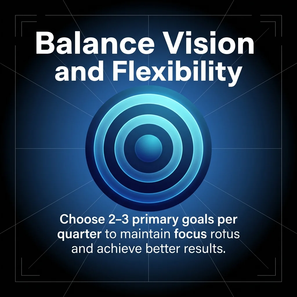 Balance Vision and Flexibility