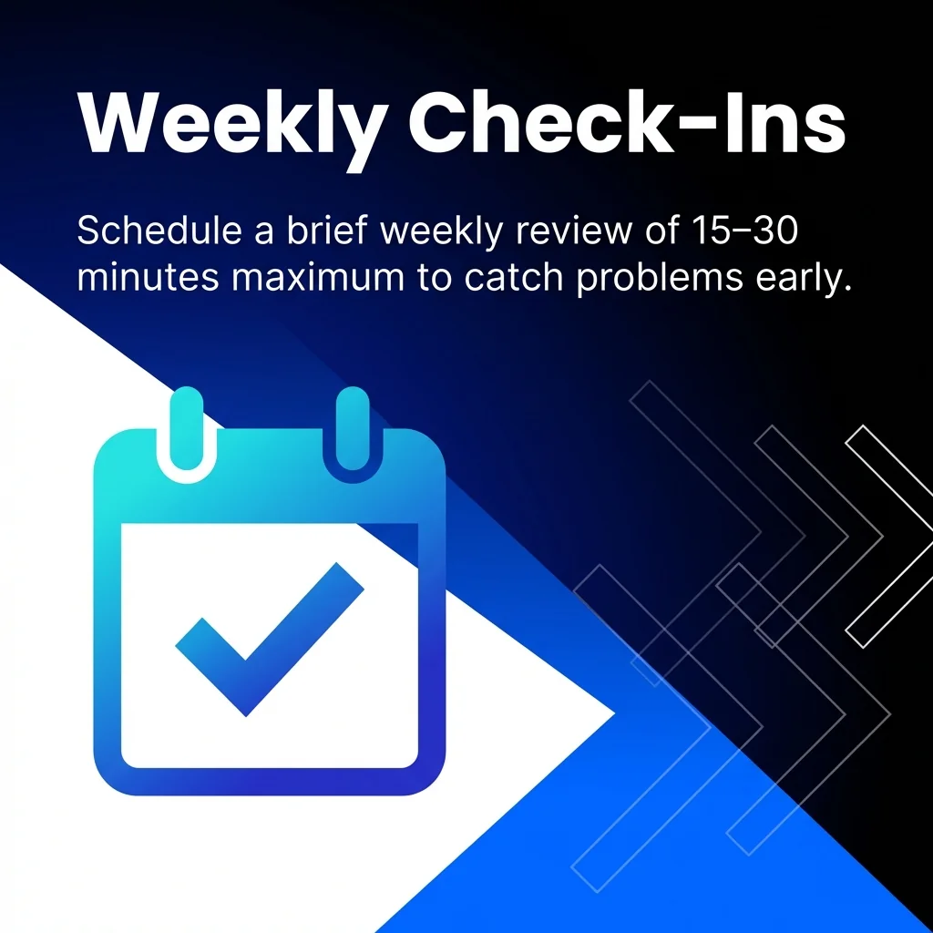 Weekly Check-Ins