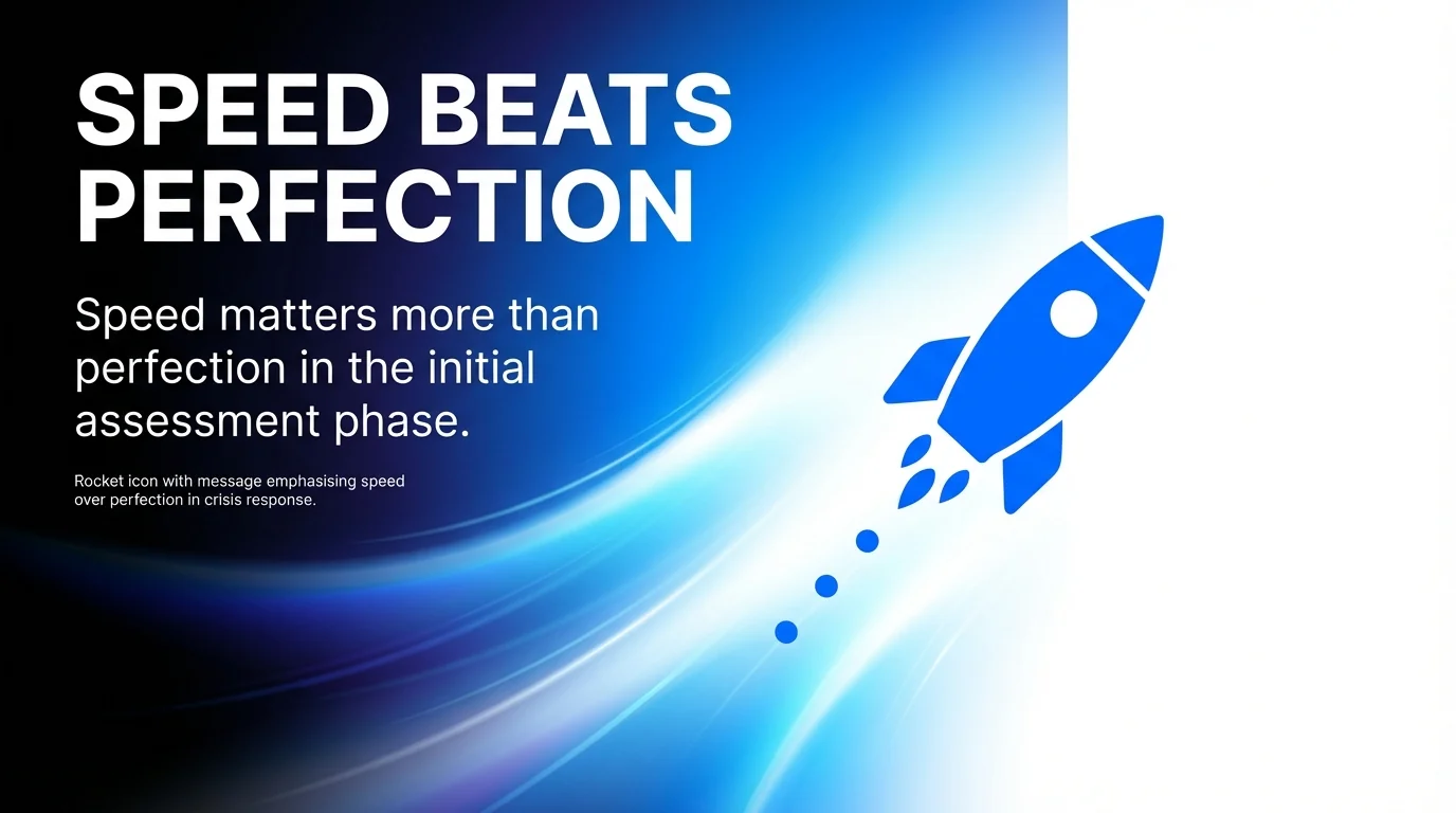 Speed Beats Perfection